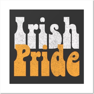 Irish Pride / Retro Styled Original Irish Design Posters and Art